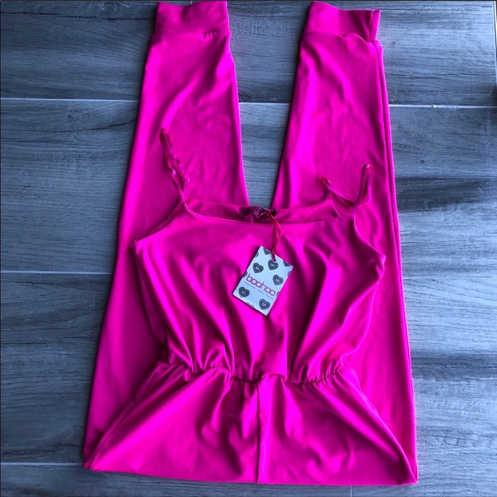 💕HOT PINK jumpsuit by Boohoo!💕